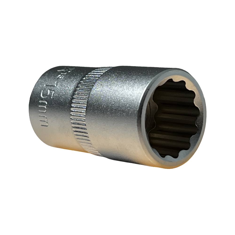 Фото Головка торцевая 12-гранная 1/2 15мм 