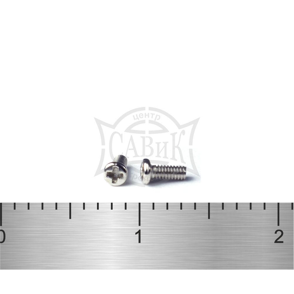 Фото Винт GB 818 п/сф Zn микро 1,4х0.3 х3,5