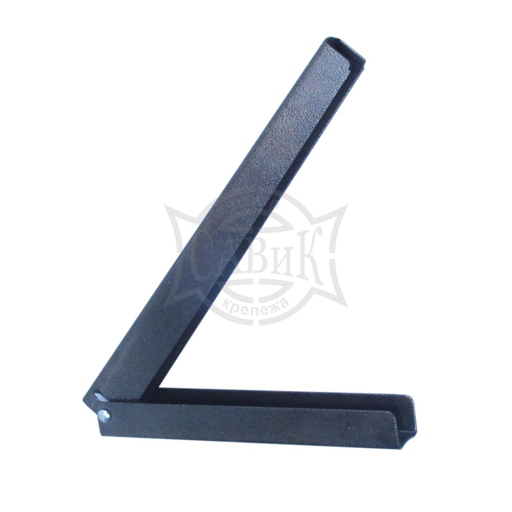 Фото Кронштейн складной L=380 мм черный 