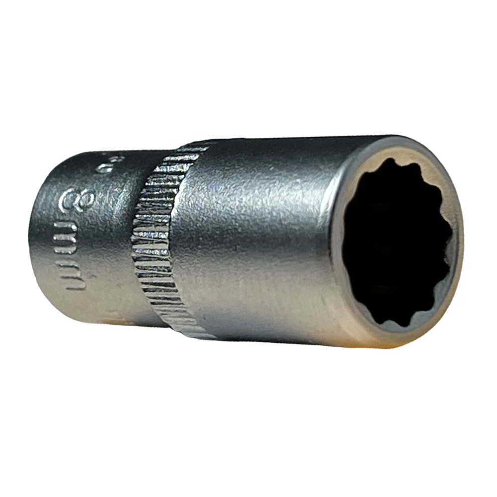 Головка торцевая 12-гранная 1/4  8мм 