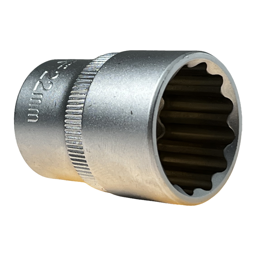 Фото Головка торцевая 12-гранная 1/2 22мм 