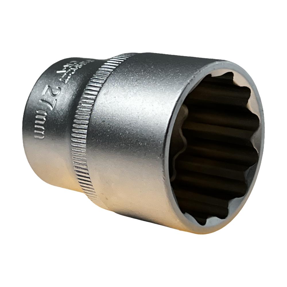 Фото Головка торцевая 12-гранная 1/2 27мм 