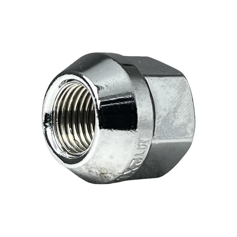 Фото (1193) е19 Гайка колеса иномарки М12х1.25х21 кл.19 конус, откр, СН, H-1106