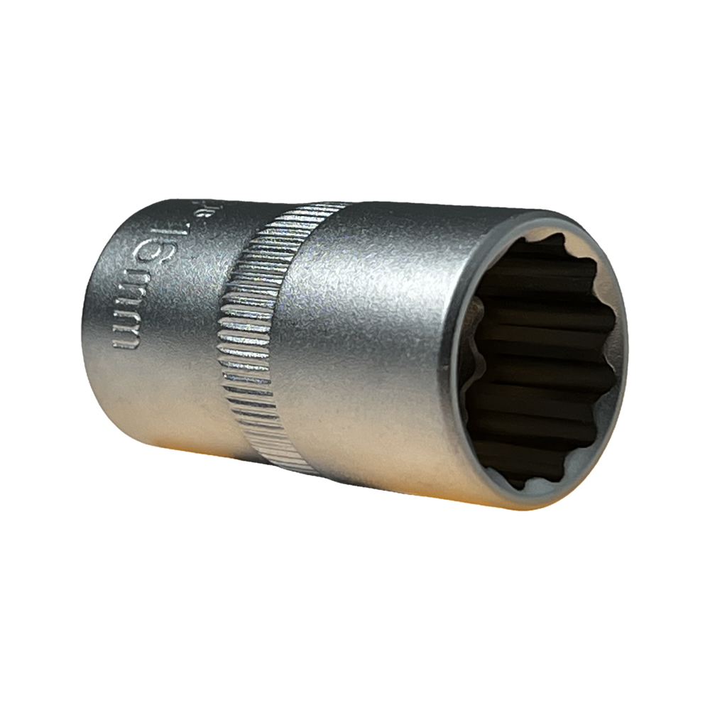 Фото Головка торцевая 12-гранная 1/2 16мм 