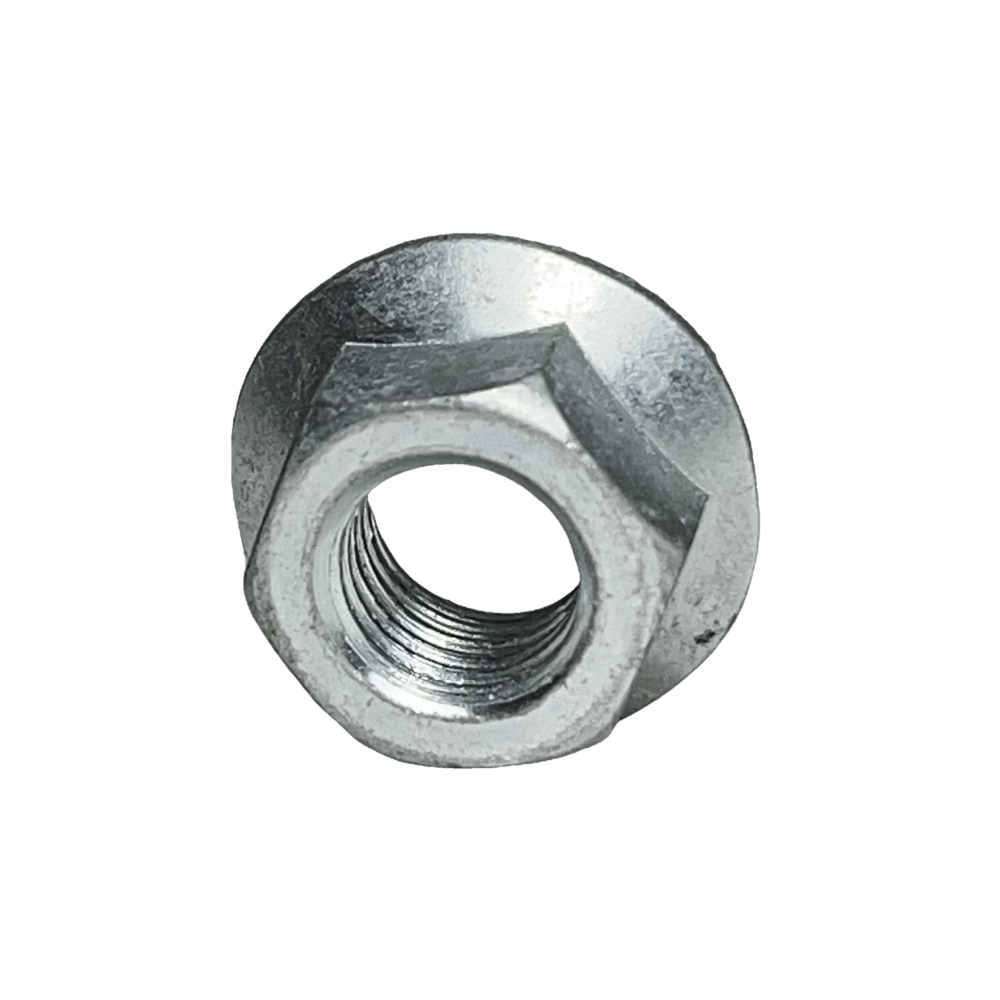 Фото (1081) 355б Гайка М10х1.25 с буртиком подвески двиг. 2110 (S=15, h=10) (Белебей)