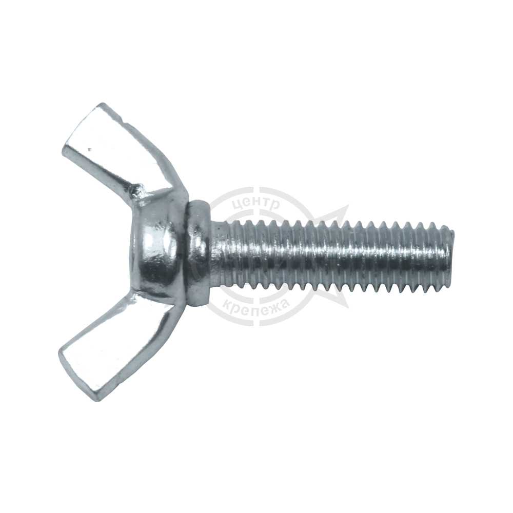 Фото Винт DIN 316 барашковый 8х1.25х50