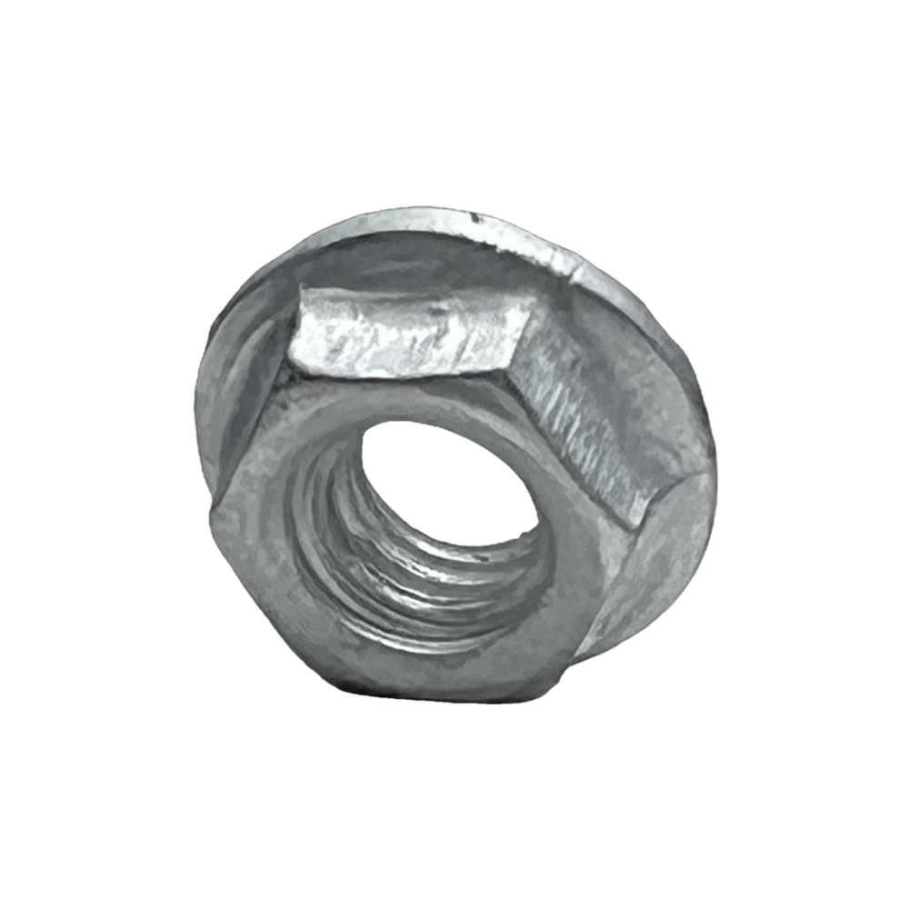 Фото (1038) 314 Гайка М5 с зубчатым буртиком