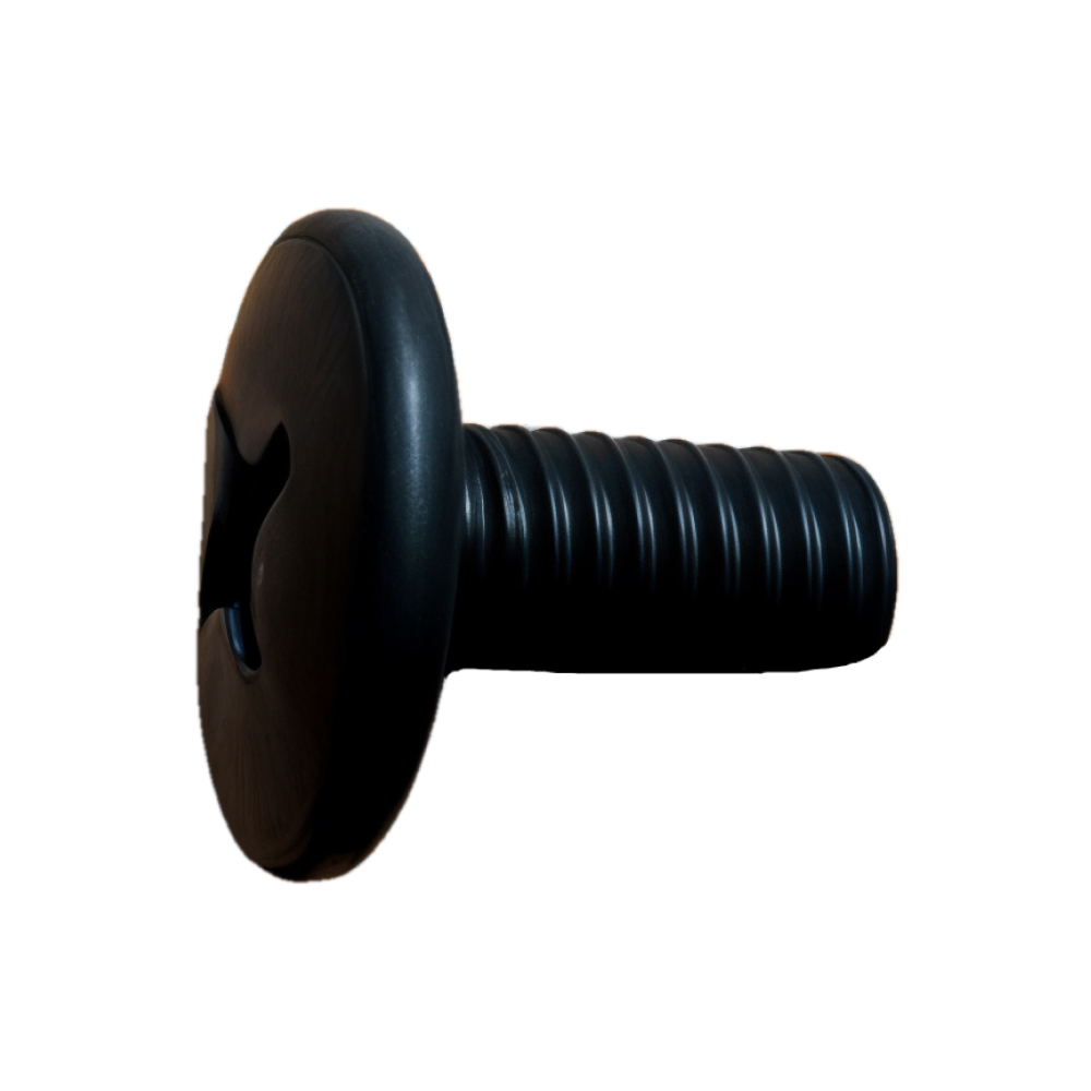 Фото (263) 185 Винт М6х12 накладки бампера 06 черный