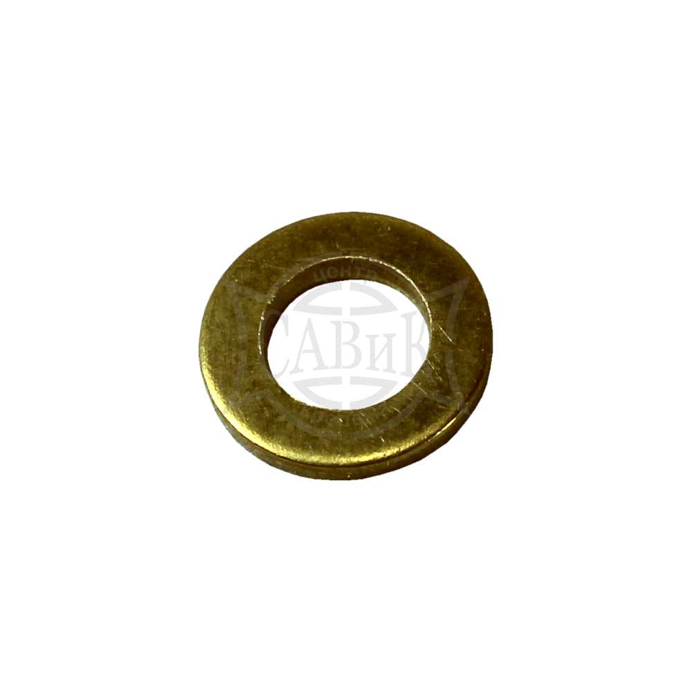 Фото Шайба DIN 125 простая ЛАТУНЬ М13