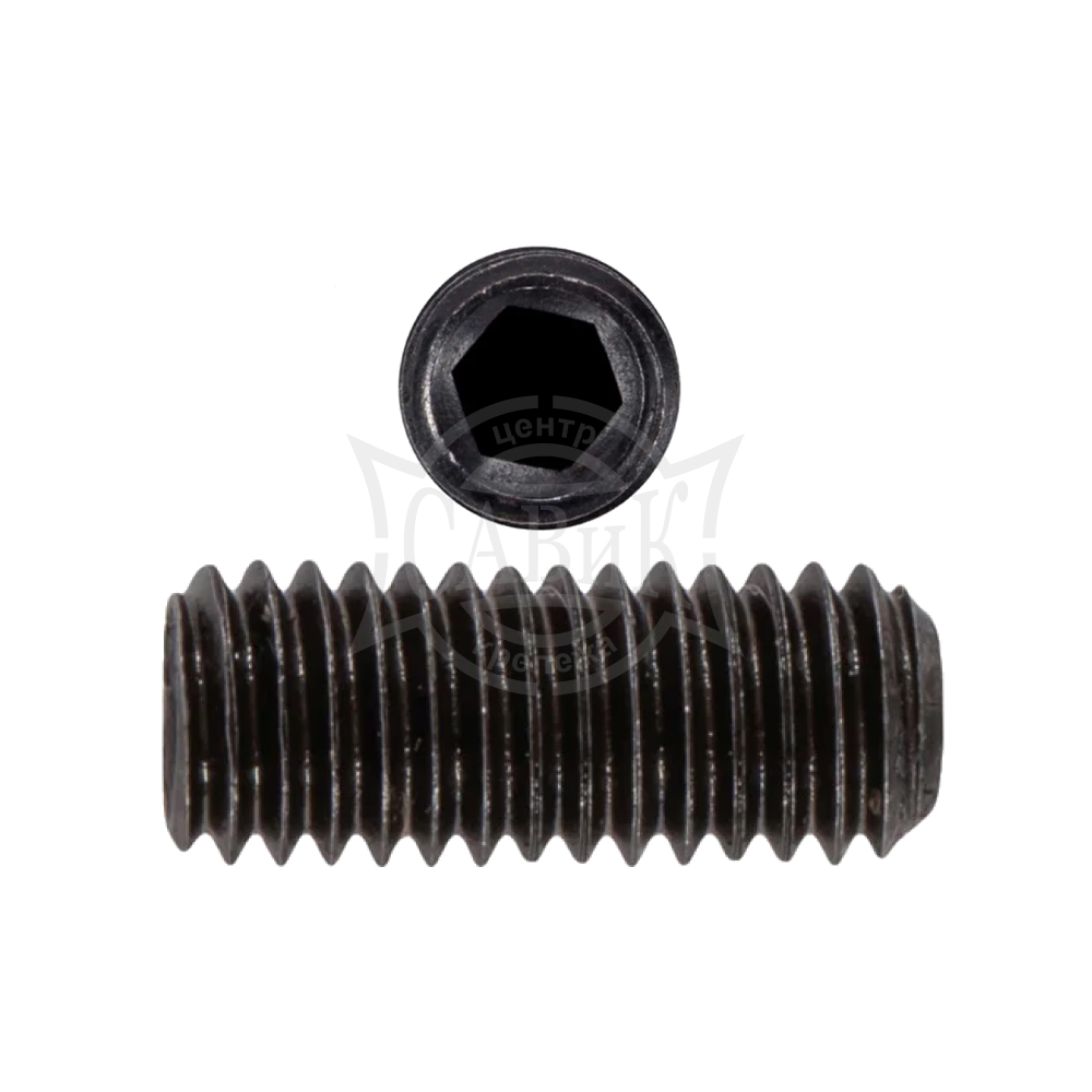 Фото Винт DIN 913 установочный плоский без покр. 10х1,5х25
