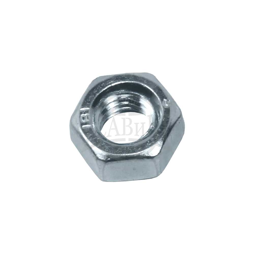 Фото Гайка DIN 934 6-гр М 3х0.5(1кг=2652,50шт)
