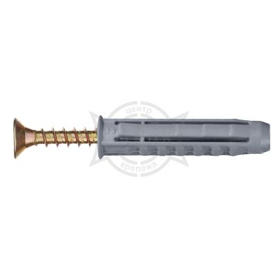 Дюбель N + шуруп ун.ж.  5х(3,0х40) блистер С (20)