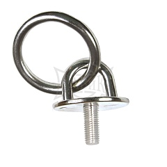 СКОБЫ С КРУГЛЫМ ОСНОВАНИЕМ С ВИНТОМ И КОЛЬЦОМ А4