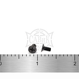 Винт GB 819.2 потай ОКСИД микро 1,4х0.3х2