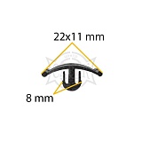 АК0011 Автокрепеж для Audi, GM, Opel, Seat, Skoda, Volkswagen (1)