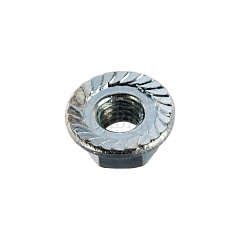 ГАЙКИ DIN6923 С ФЛАНЦЕМ С НАСЕЧКОЙ 8