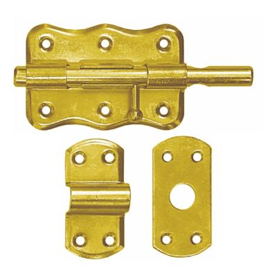 Задвижка с круглым ригелем DMX 8562 70х50 мм (1)