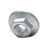 (1048) 315 Гайка М6 с зубчатым буртиком