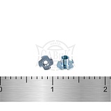 Гайка DIN 1624 врезная Zn М 3