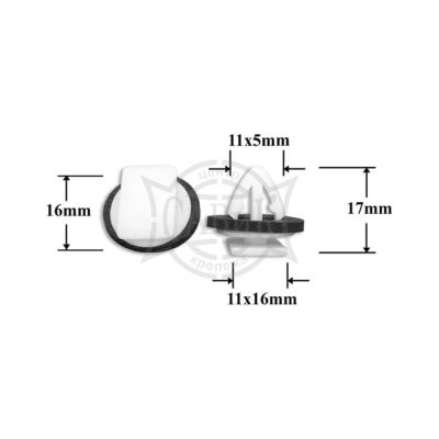 АК0026 Автокрепеж для Hyundai, Kia (1)