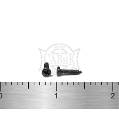 ШУРУПЫ GB845HC ПОЛУСФЕРИЧЕСКИЕ С ОСТРЫМ КОНЦОМ ОКСИД МИКРО