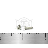 Винт GB 819.2 потай А2 микро 1,2х0.25х3