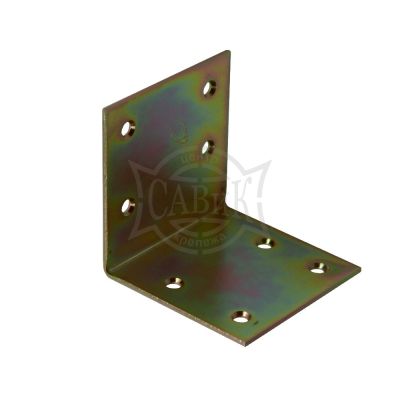 Уголок мебельный широкий KSZ 1 25х25х30 желтый цинк 