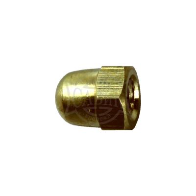 Гайка DIN 1587 колпачковая ЛАТУНЬ М3х0.5