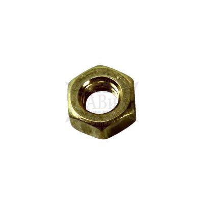Гайка DIN 934 6-гр ЛАТУНЬ М 1 х0.25