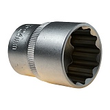 Головка торцевая 12-гранная 1/2 24мм
