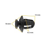 АК0015 Автокрепеж для BMW, Citroen, Peugeot (1)