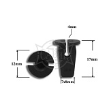 АК0009 Автокрепеж для Audi, Volkswagen (1)