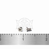 Винт GB 819.2 потай Zn микро 1,2х0.25х1