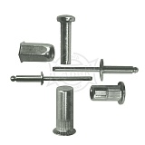 Заклепка DIN 660 под молоток с п/сф НЕРЖ. А2  2 х6