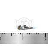 Винт DIN 912 внутр. 6-гр А2  (СНС) микро 1,4х0.3х10  